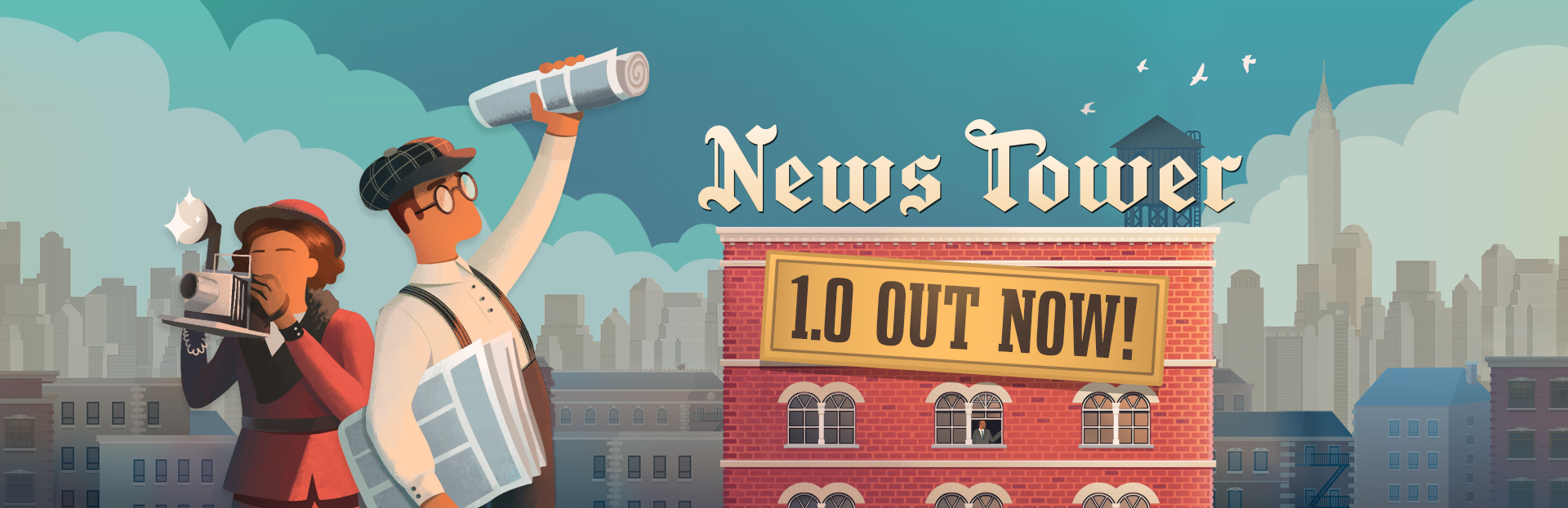 News Tower est officiellement disponible en 1.0