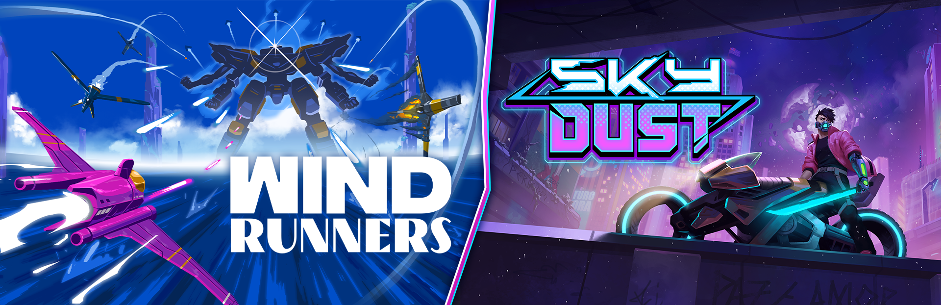 Sky Dust et Wind Runners rejoignent le roster de Twin Sails Interactive !